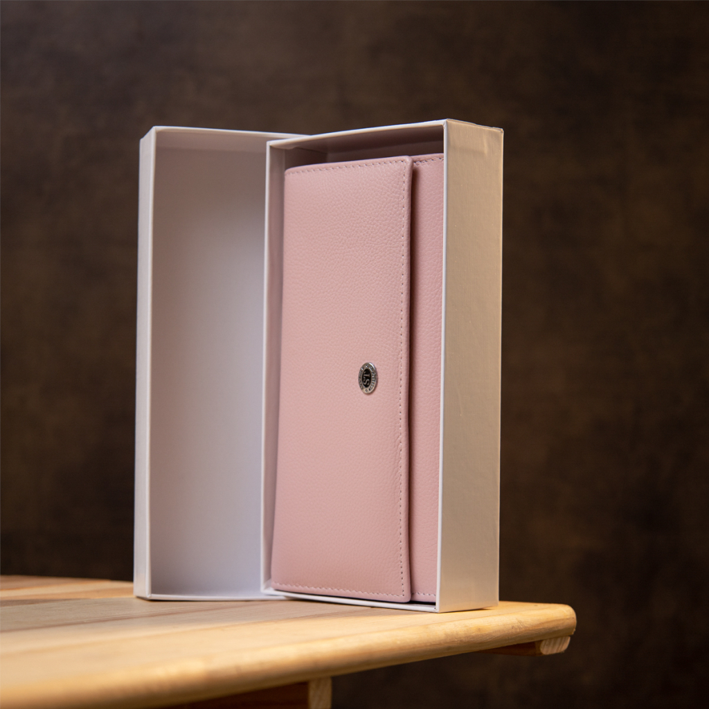 Гаманець ST Leather Жіночий Рожевий (19390) - изображение 11