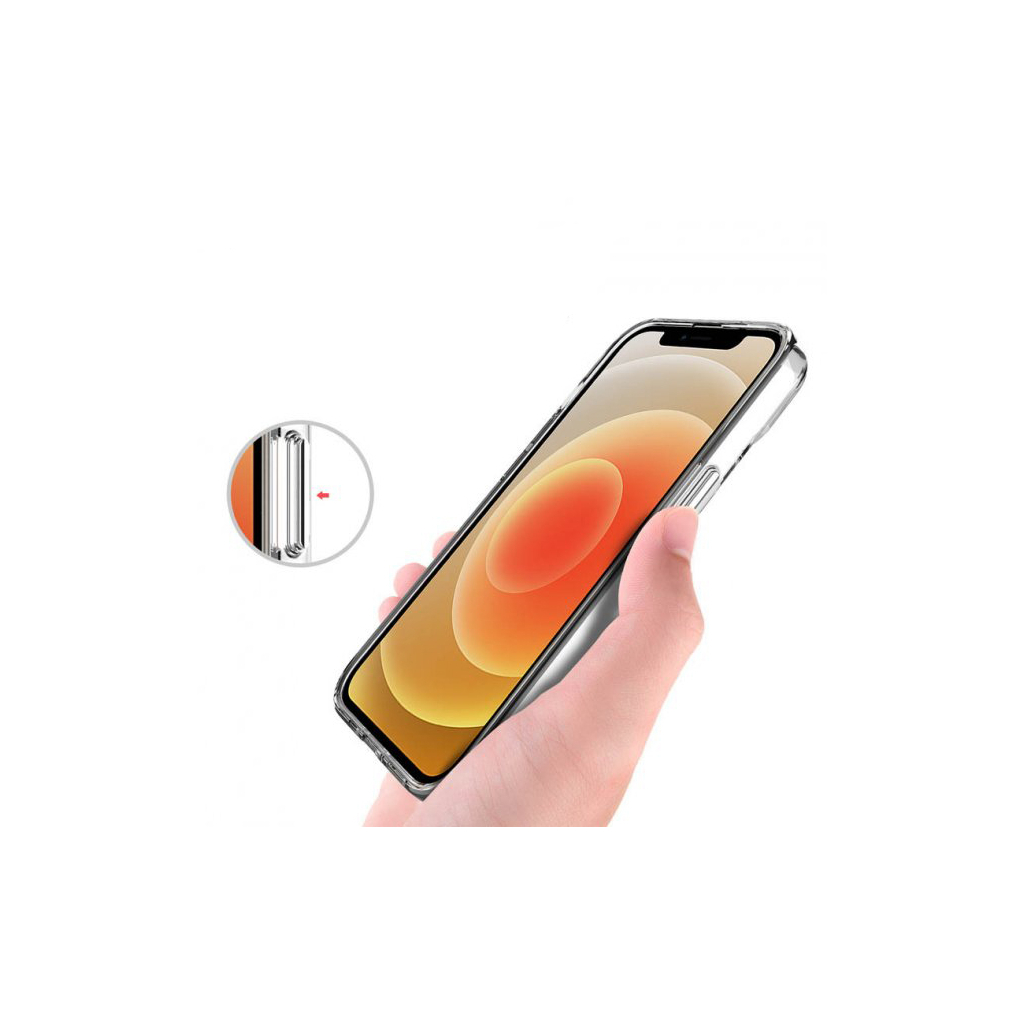 Чохол до мобільного телефона BeCover Space Case Apple iPhone 13 Mini Transparancy (707795) - зображення 4