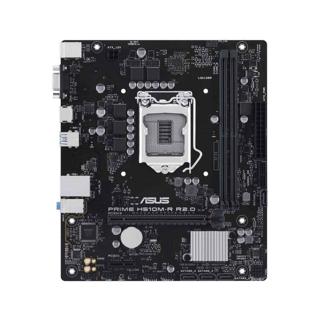 Материнська плата ASUS PRIME H510M-R R2.0-SI - зображення 1