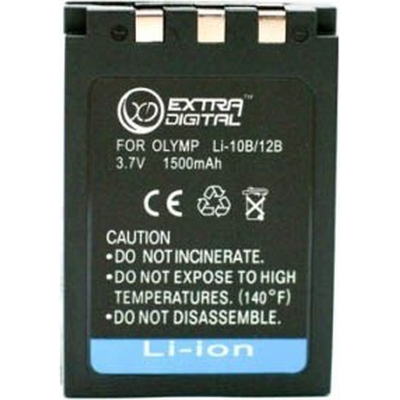 Акумулятор до фото/відео Extradigital Olympus LI-10B, Li-12B, DB-L10 (BDO2536) - зображення 1
