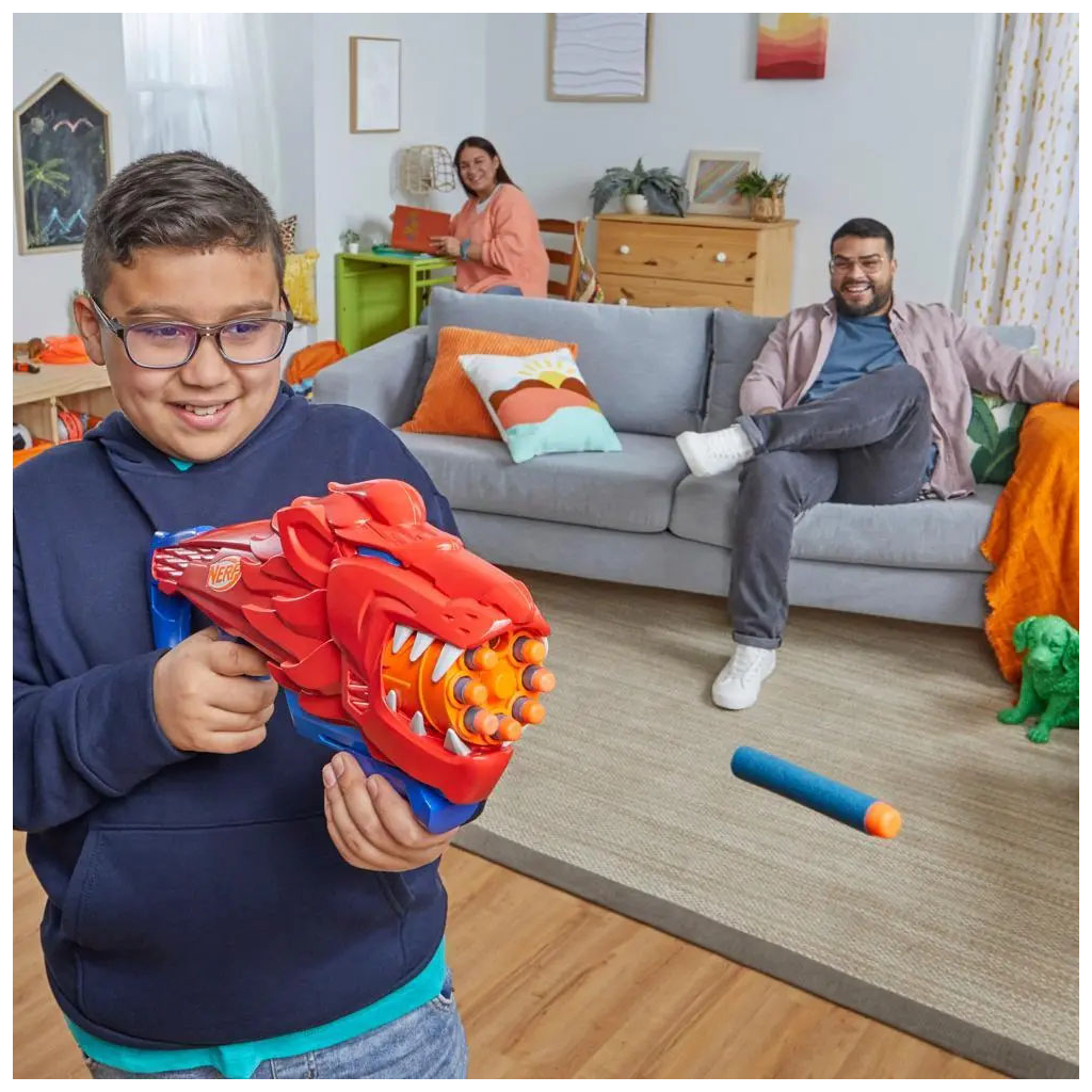 Іграшкова зброя Hasbro Бластер Nerf LionFury (F8646) - изображение 6