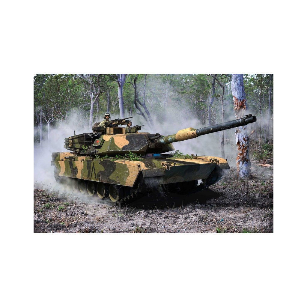 Збірна модель Revell Танк Абрамс M1A1 AIM(SA)/ M1A2 рівень 4 масштаб 1:72 (RVL-03346) - зображення 8