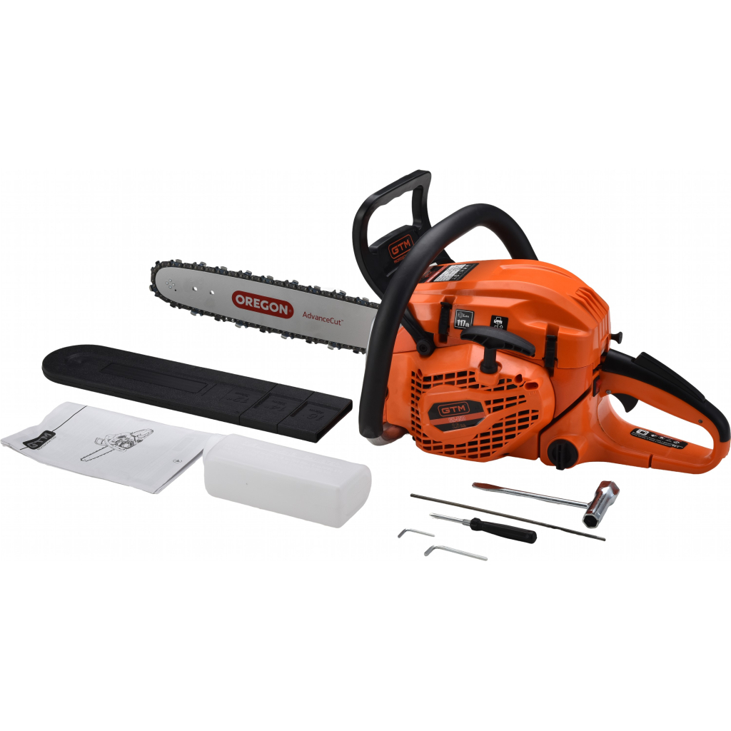 Ланцюгова пила GTM бензинова CN45D 1,9кВт/2,6к.с. 16"/40см 0,325" (CN45D) - зображення 3