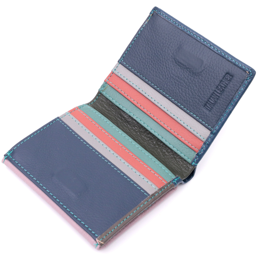 Гаманець ST Leather З натуральної шкіри Різнокольоровий (19512) - зображення 5