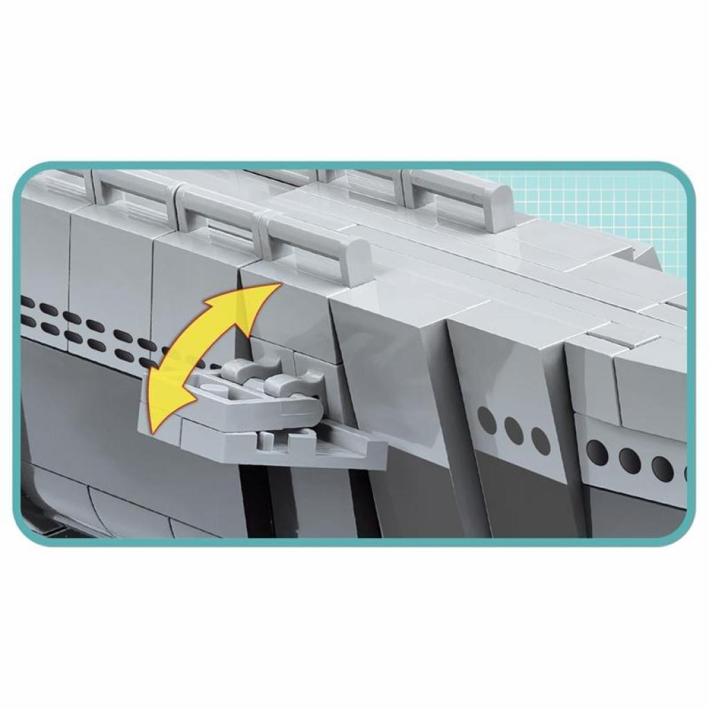 Конструктор Cobi World Of Ships Підводний човен Ваху (5902251048068) (397614) - зображення 7