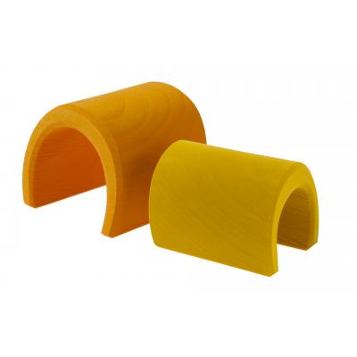 Конструктор Nic дерев'яний Будинок Арка червоний (NIC523040) - зображення 5