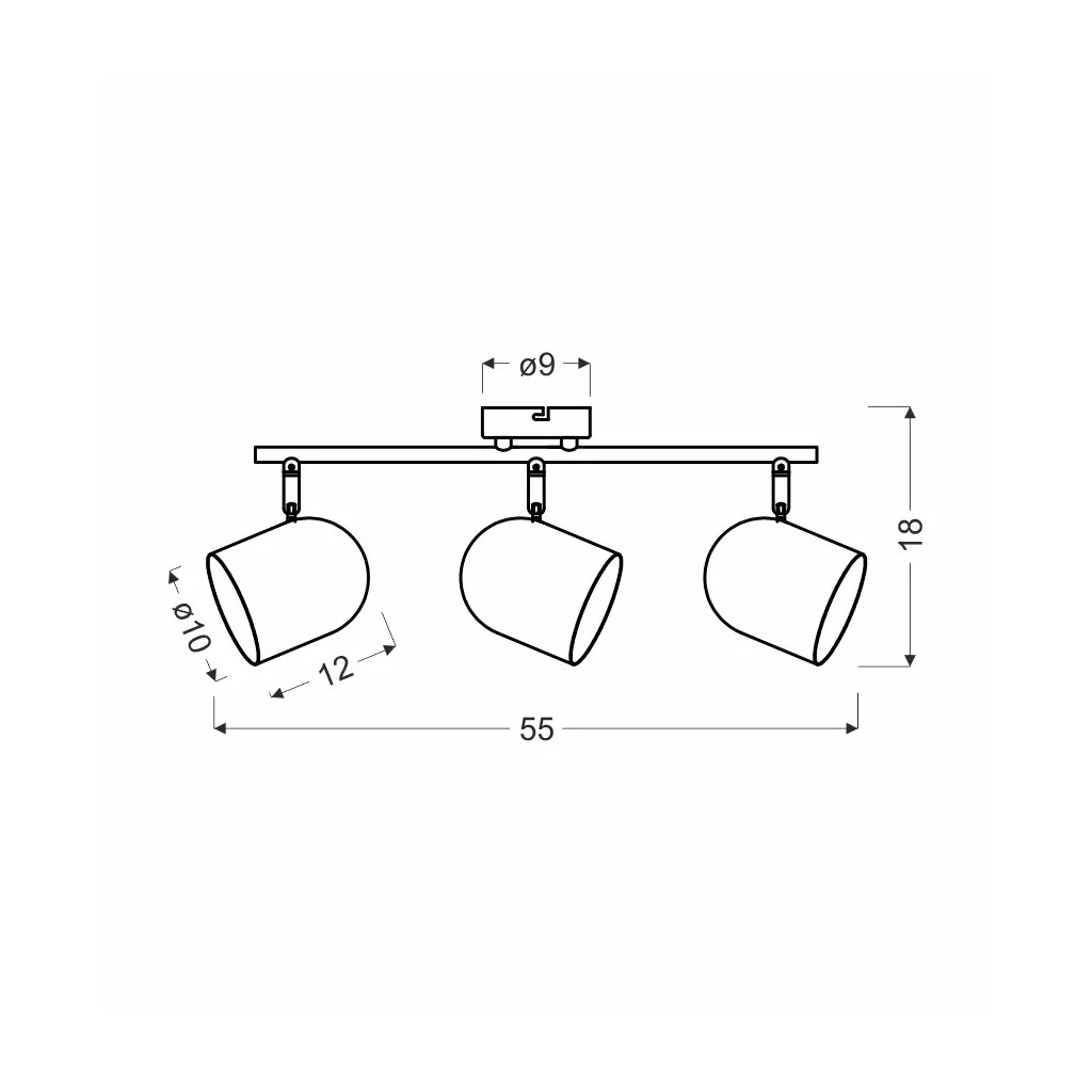 Спот Candellux AZURO (93-63267) - зображення 2