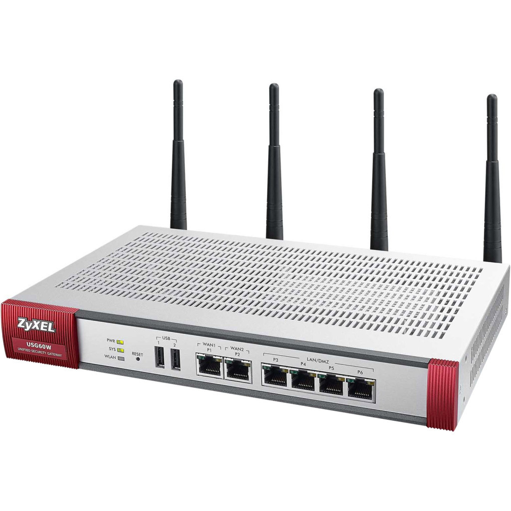 Маршрутизатор ZyXel USG60W-EU0102F - зображення 1