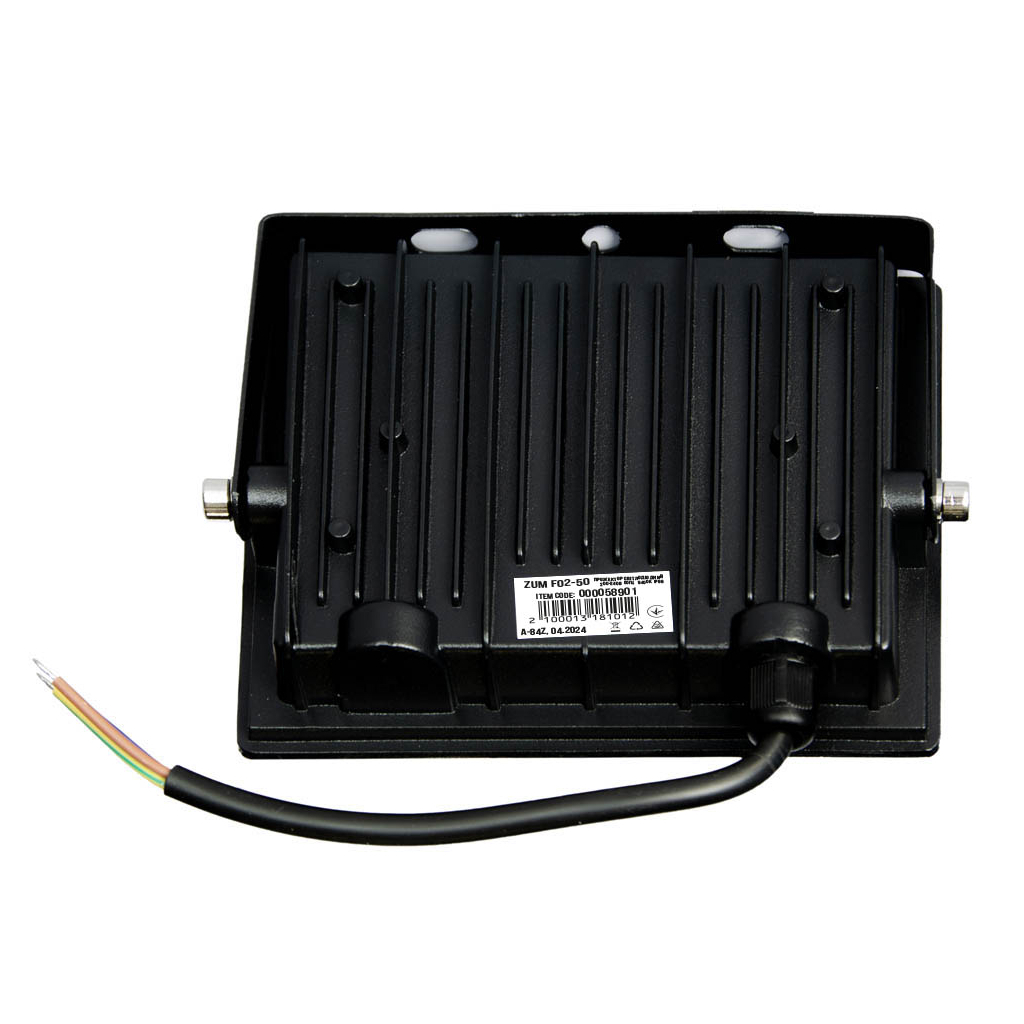 Прожектор Євросвітло ZUM F02-50 6400K - зображення 4