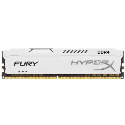 Модуль пам'яті для комп'ютера DDR4 16GB 2133 MHz Fury White Kingston Fury (ex.HyperX) (HX421C14FW/16) - зображення 1