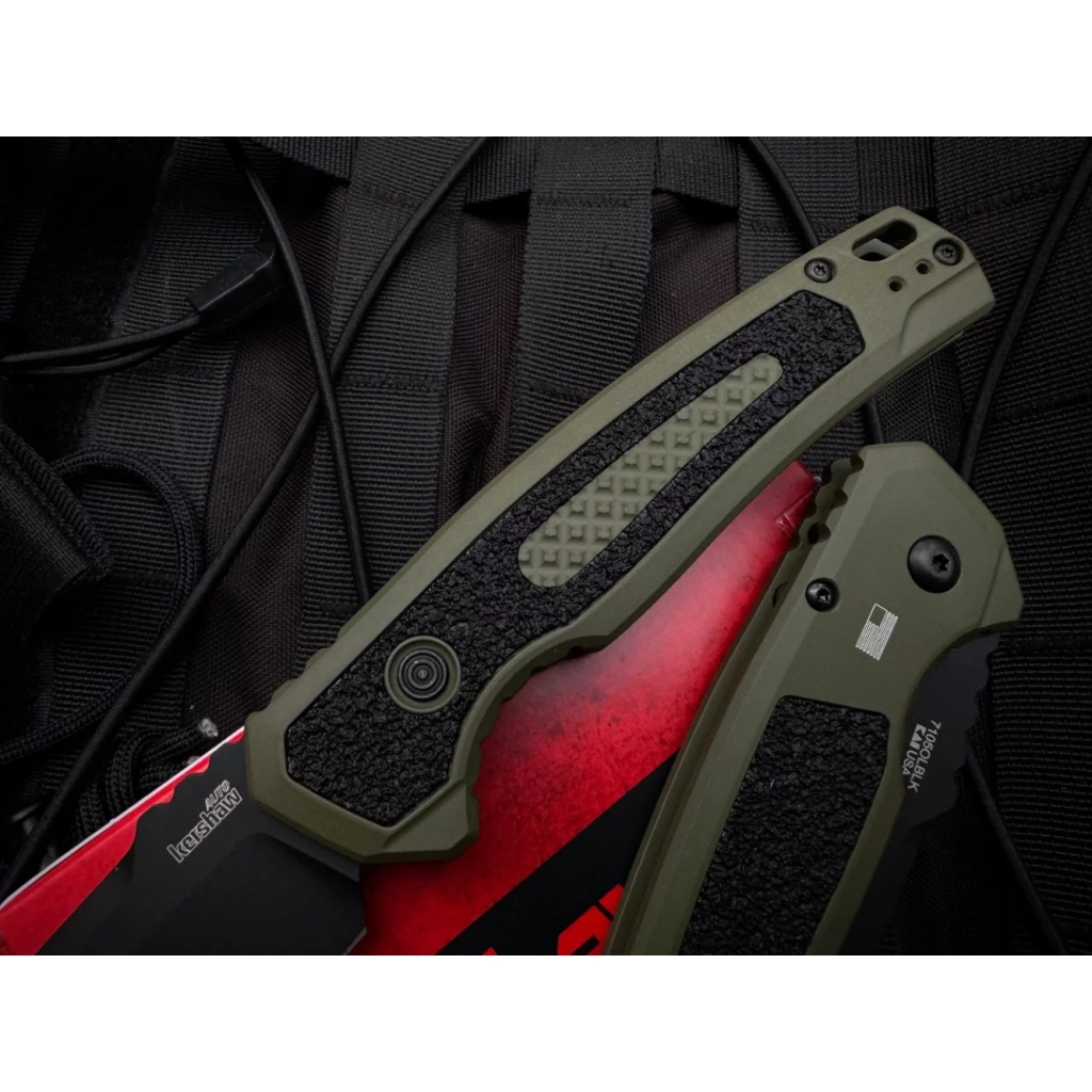 Ніж Kershaw Launch 16 Od Green (7105OLBLK) - зображення 8