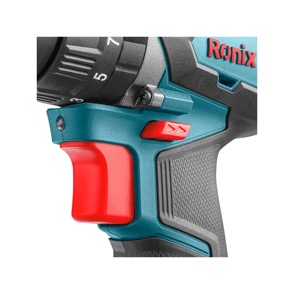 Шуруповерт Ronix ударний акумуляторний 20В, 2Ah х 2 (8900K) - изображение 7