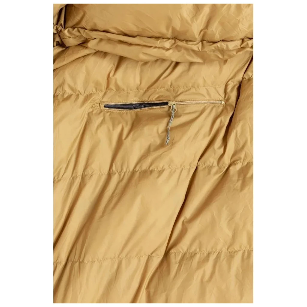 Спальний мішок Turbat Nox пуховий 250 grey/cheddar orange 195 см (012.005.0395) - зображення 5