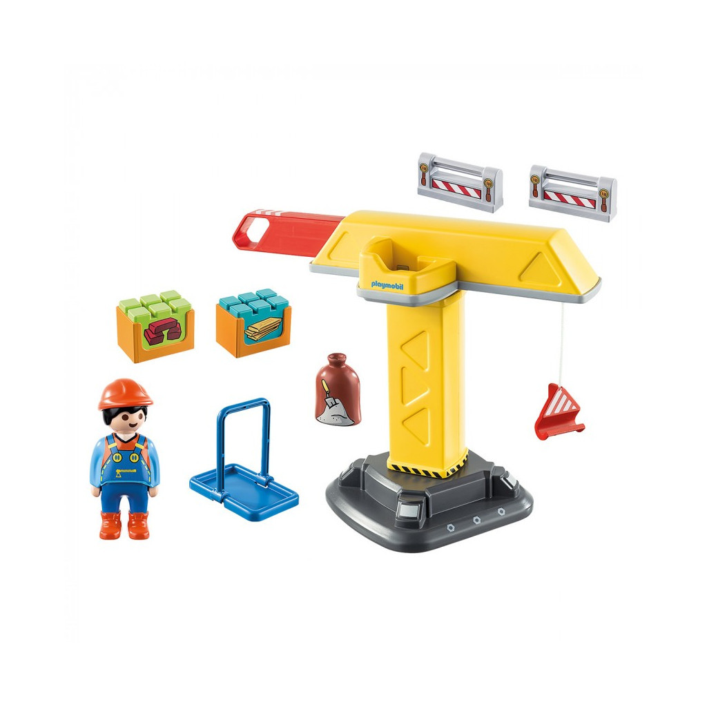 Конструктор Playmobil Баштовий кран (6336515) - зображення 2