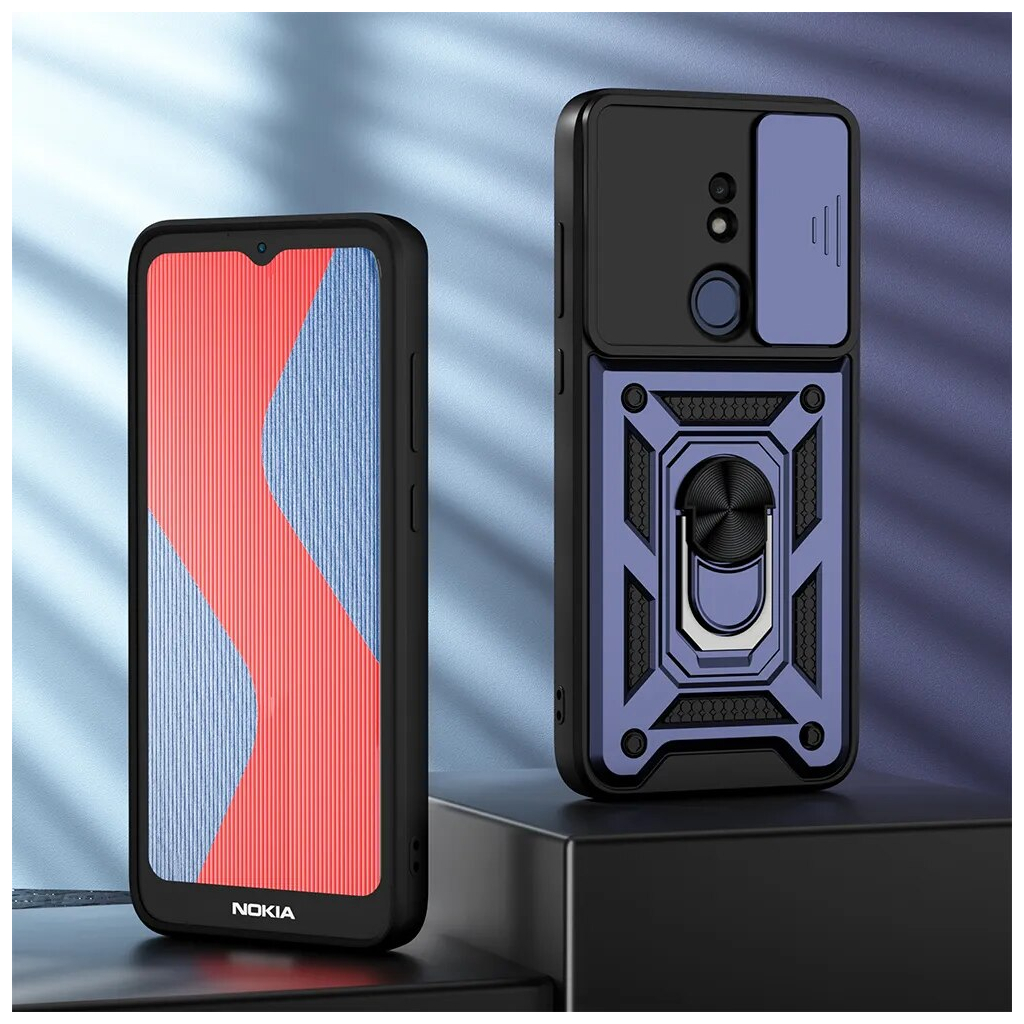 Чохол до мобільного телефона BeCover Military Nokia C21 Blue (709995) - зображення 4