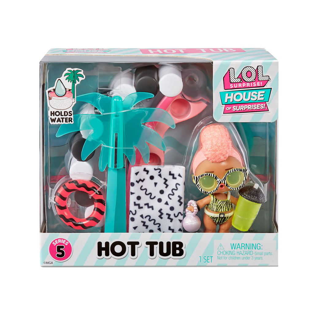 Лялька L.O.L. Surprise! серії Маленькі кімнатки - Джакузі Леді Канікули (580232) - зображення 1