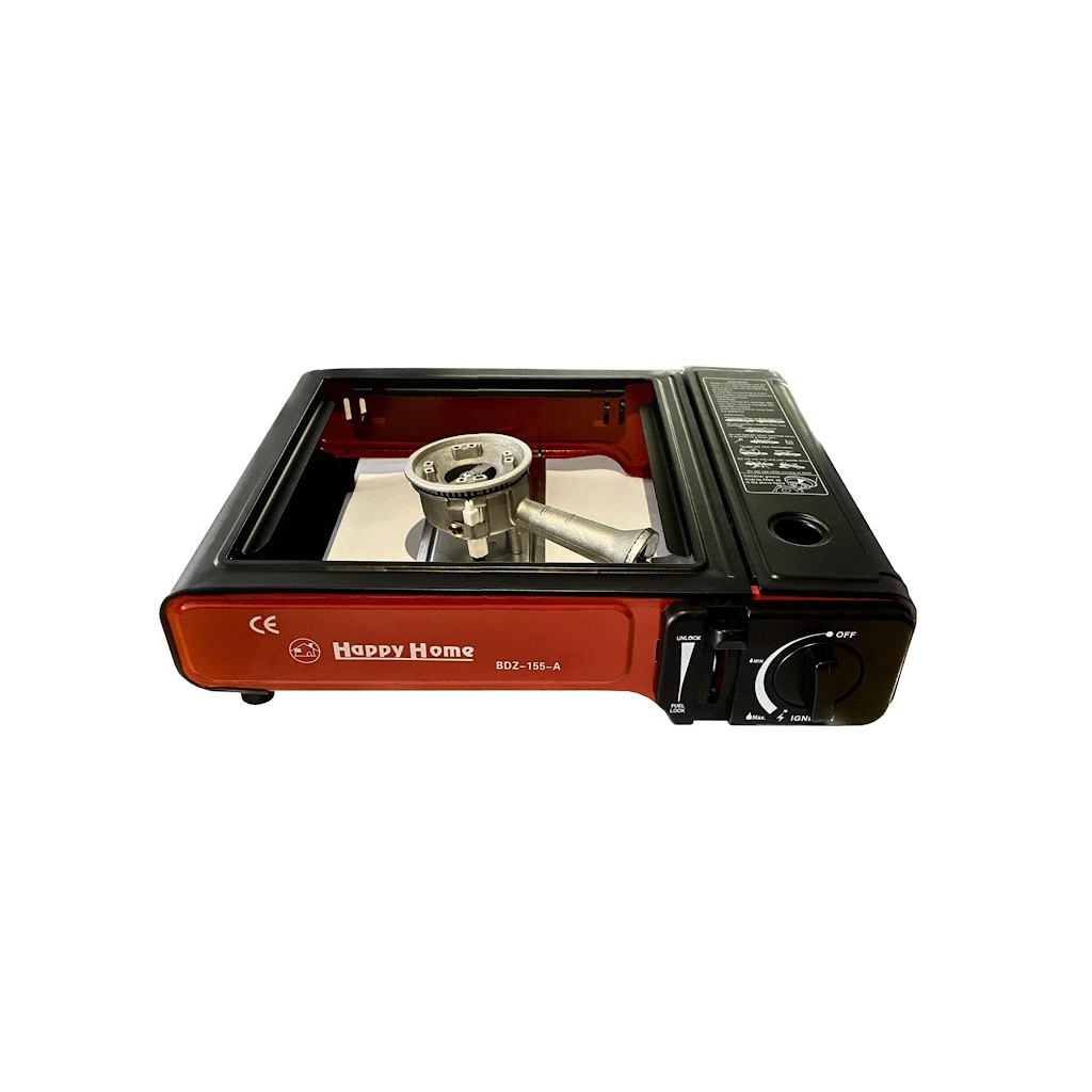 Портативна газова плитка Happy Home BDZ-155-A Single - зображення 3