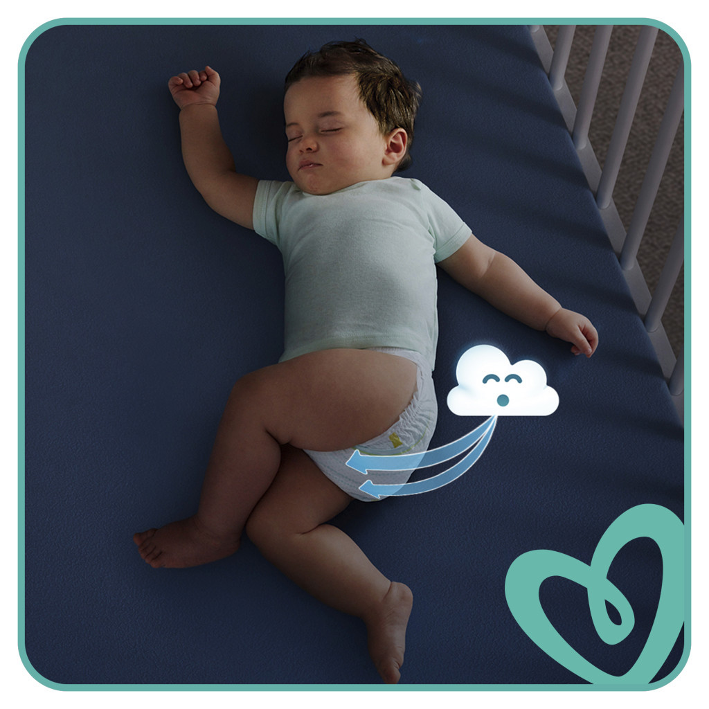 Підгузки Pampers Active Baby Midi Розмір 3 (6-10 кг) 124 шт (8001090950857) - зображення 6