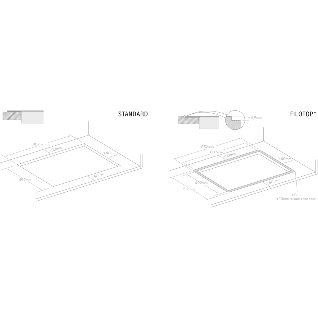 Варочна поверхня Elica NIKOLATESLA PRIME S BL/A/83 - зображення 4