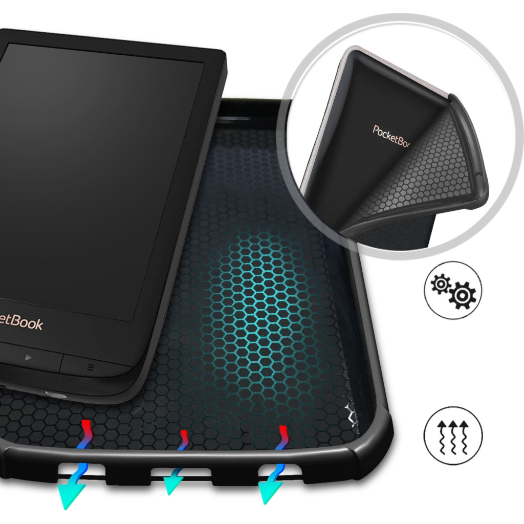 Чохол до електронної книги BeCover Pocketbook 6" 606/616/617/627/628/632/633 Purple (707154) - зображення 6