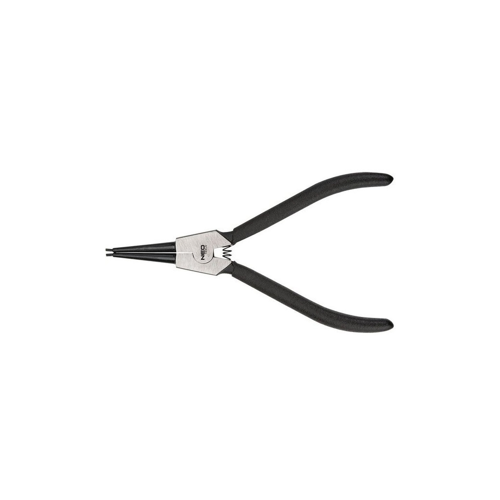 Щипці Neo Tools для стопорних кілець, зовнішні, прямі, діапазон 19-60 мм, CrV, 180 мм (01-041) - зображення 1