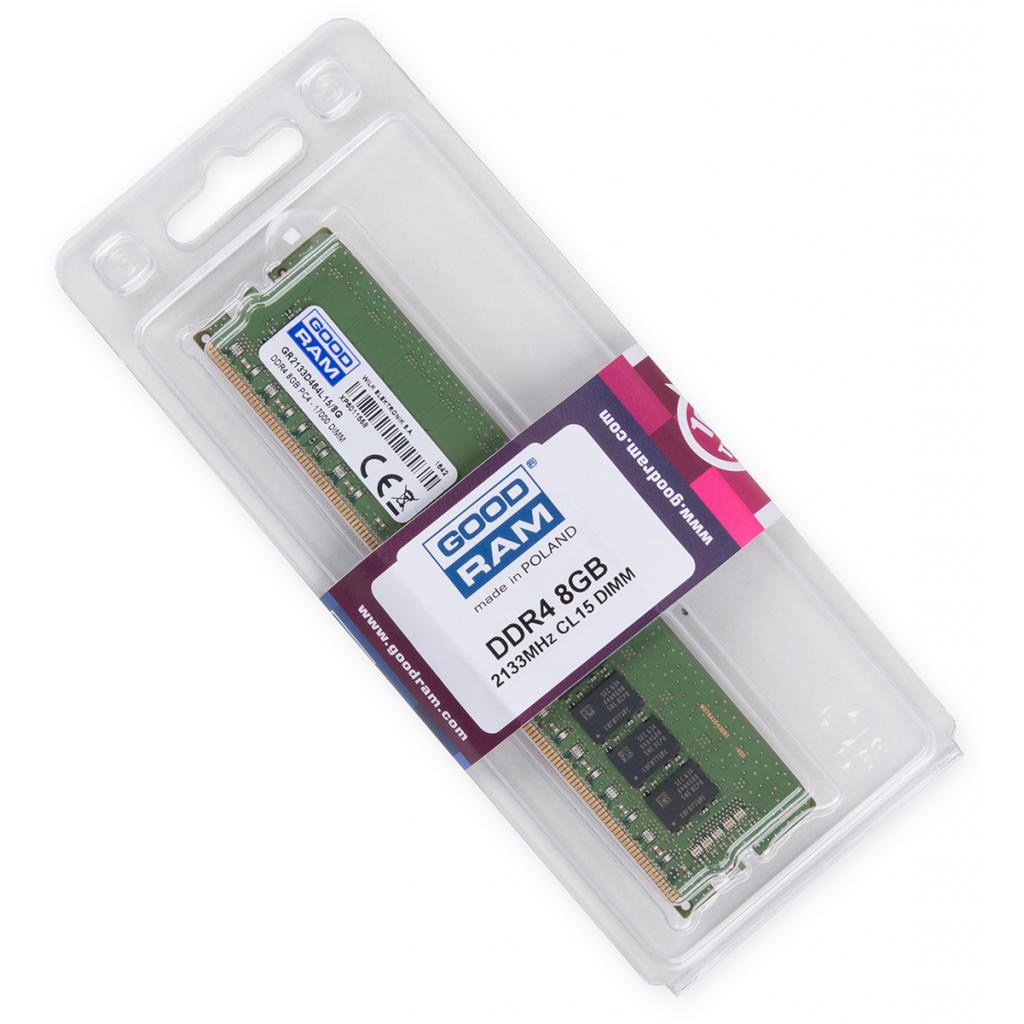 Модуль пам'яті для комп'ютера DDR4 8GB 2133 MHz Goodram (GR2133D464L15/8G) - зображення 3