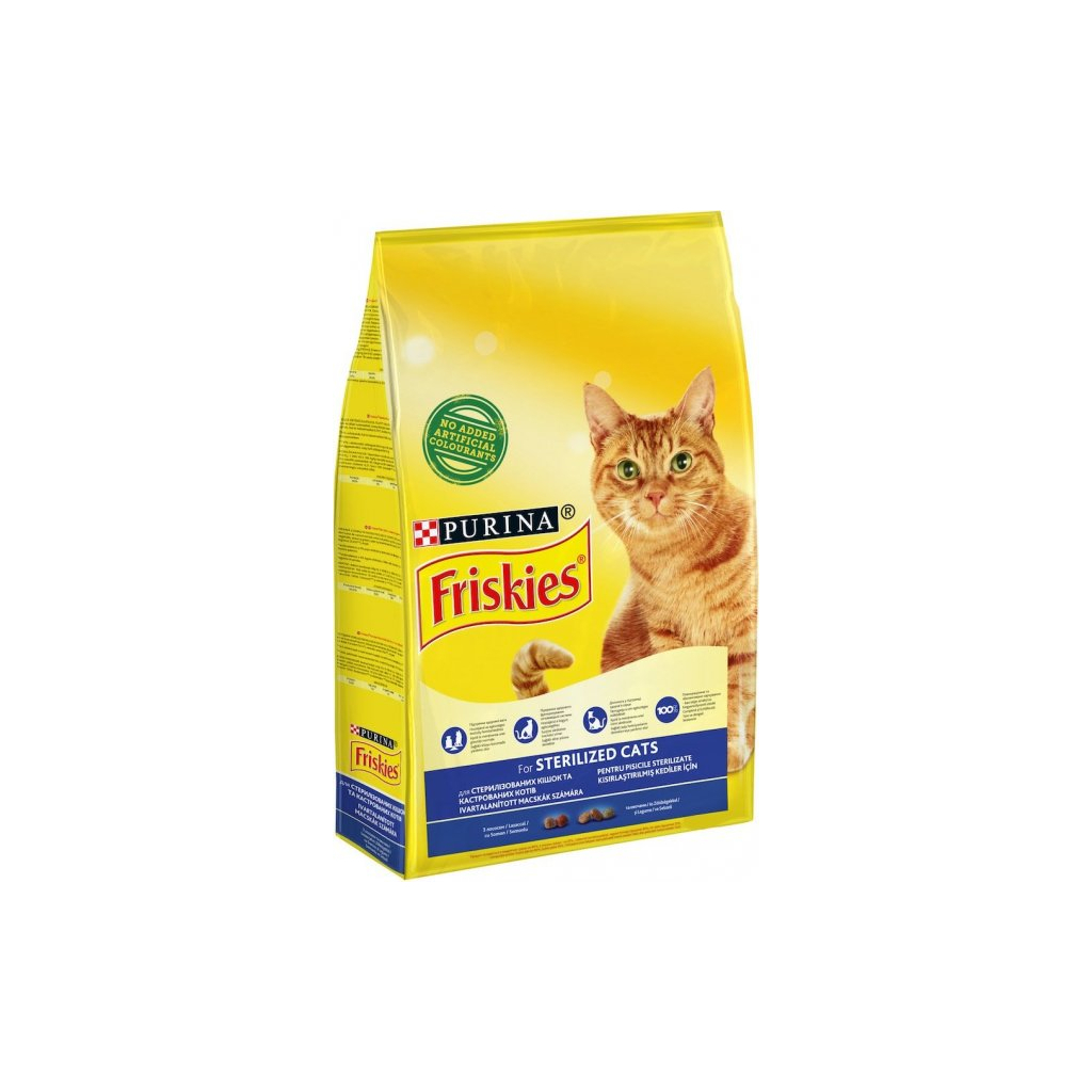 Сухий корм для кішок Purina Friskies Sterile з лососем і овочами 270 г (7613035352346) - зображення 1