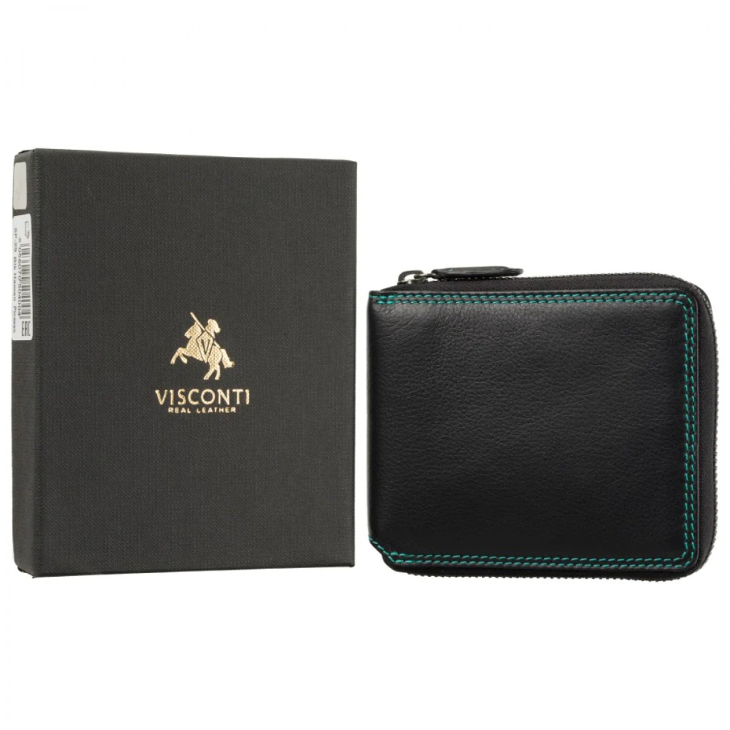 Гаманець Visconti SP29 Picasso Black Hawaii (SP29 BLK M) - зображення 6