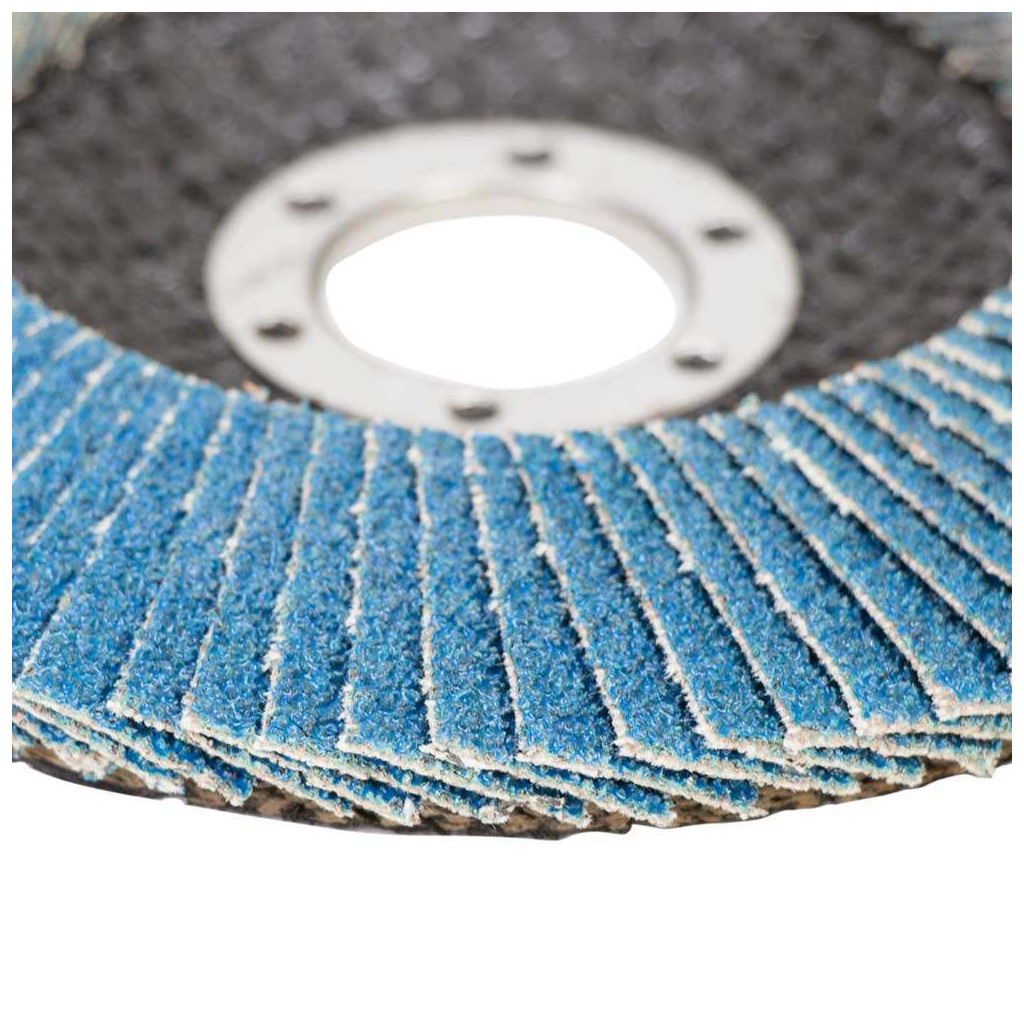 Круг зачистний Sigma пелюстковий торцевий Т29 (конічний) ZA 125мм P80 (9173541) - зображення 4