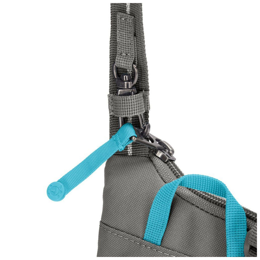 Сумка Pacsafe GO Tech Crossbody Сіра (35175146) - зображення 7