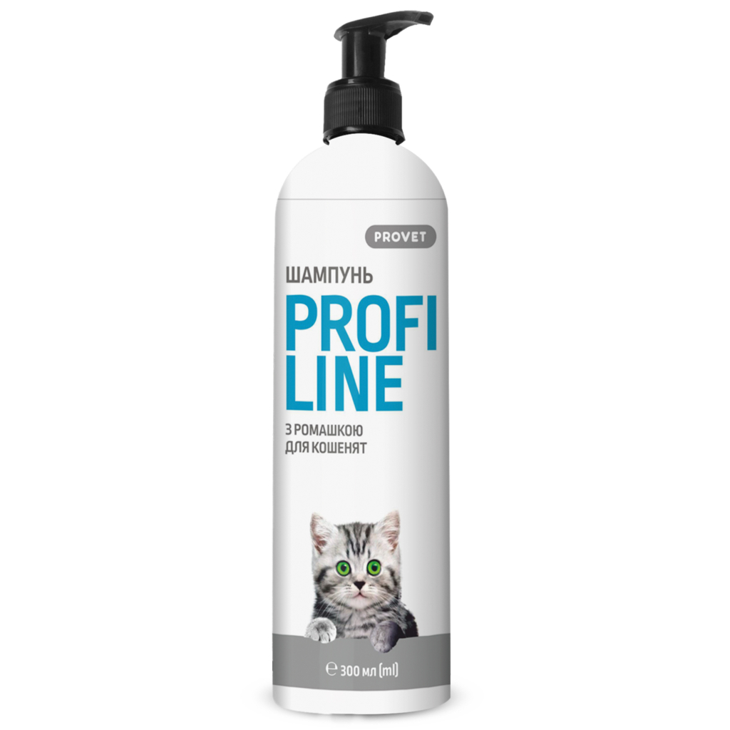 Шампунь для тварин ProVET Профілайн з ромашкою для кошенят 300 мл (4823082421992) - зображення 1
