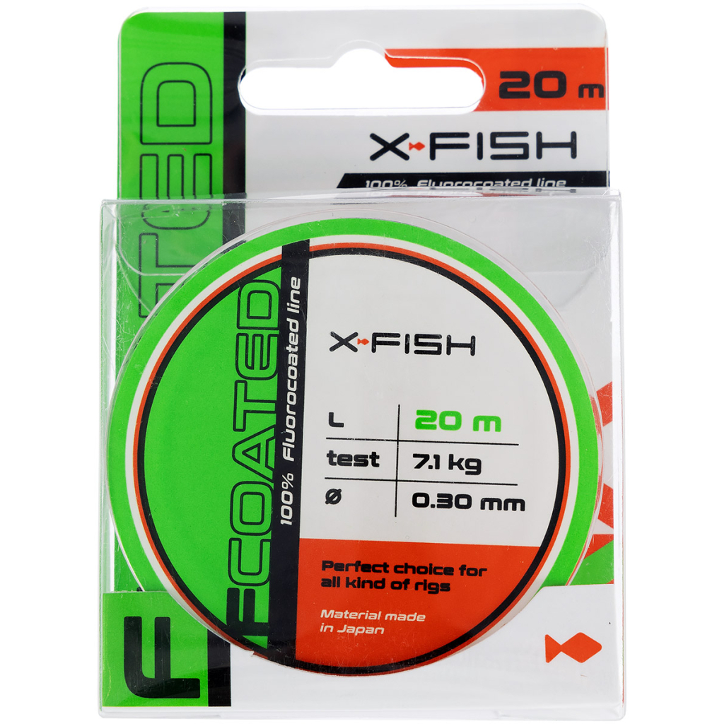 Флюорокарбон X-Fish FCoated 20m 0.30mm 7.1kg (1917.01.47) - зображення 2