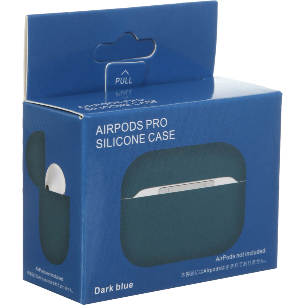 Чохол для навушників Armorstandart Ultrathin Silicone Case для Apple AirPods Pro Dark Blue (ARM55953) - зображення 3