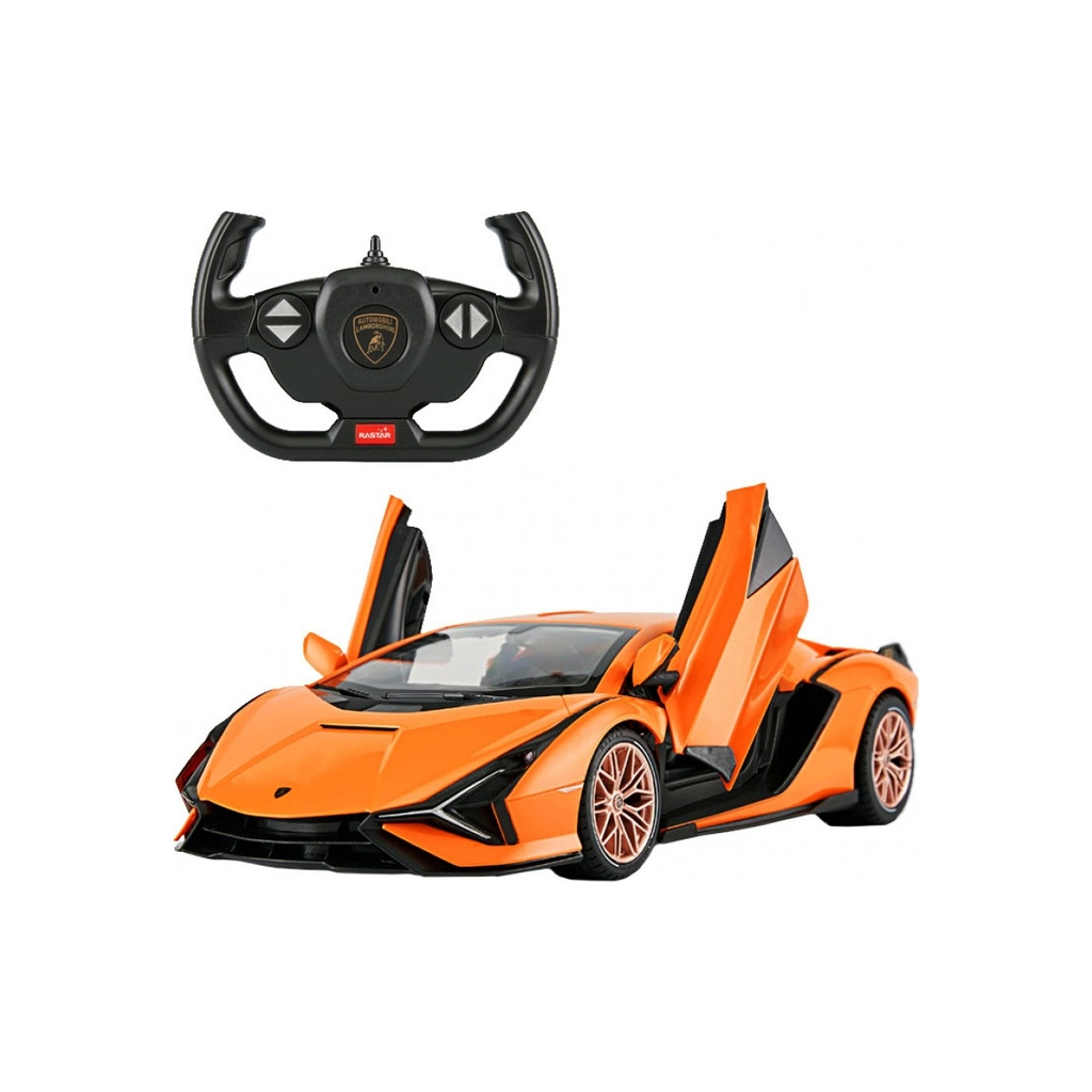 Радіокерована іграшка Rastar Lamborghini Sian 1:14 помаранчевий (97760 orange) - зображення 1