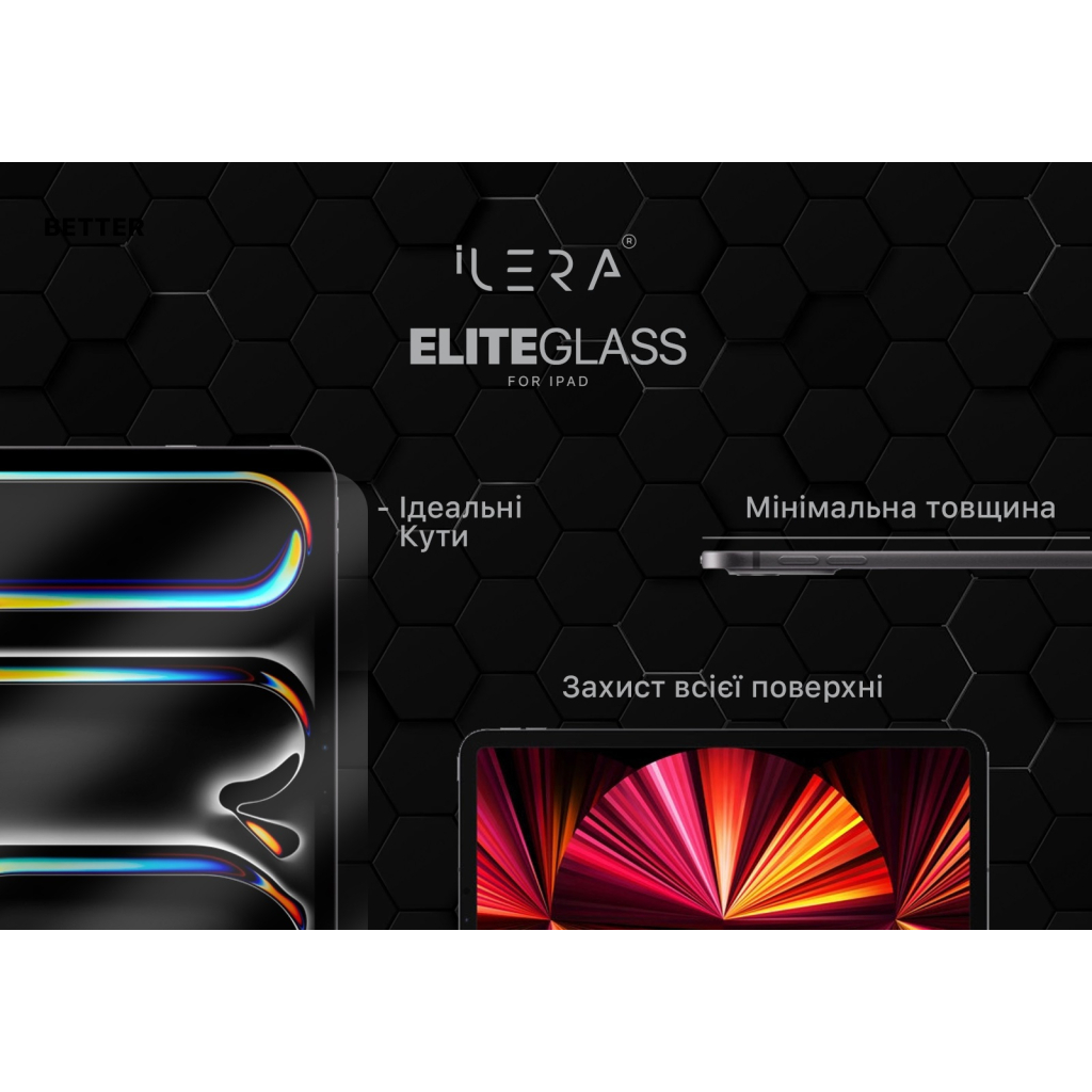 Скло захисне iLera Infinity Clear Glass iPad Air 11 (ILIPG06) - зображення 3