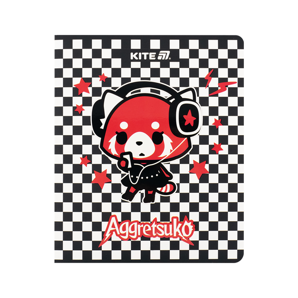 Зошит Kite Aggretsuko, 24 аркуші, клітинка (AR25-238) - изображение 3