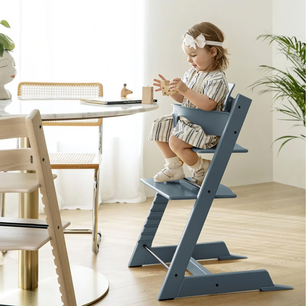 Стілець для годування Stokke Tripp Trapp, Fjord Blue (сіро-синій) (100138) - зображення 4