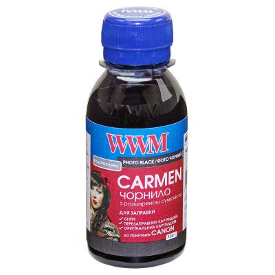 Чорнило WWM CANON UNIVERSAL CARMEN 100g Photo Black (CU/PB-2) - зображення 1