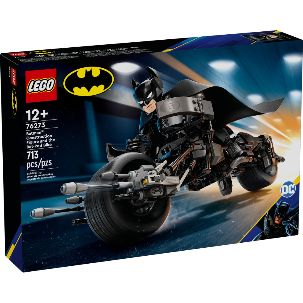 Конструктор LEGO Batman Фігурка Бетмена для складання і бетцикл (76273) - зображення 1