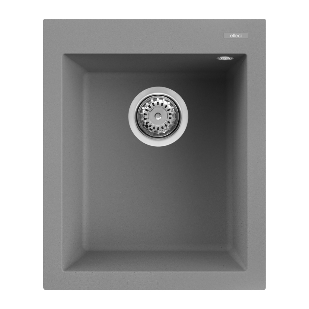Мийка кухонна Elleci Q 100 on top titanium 73 - зображення 1