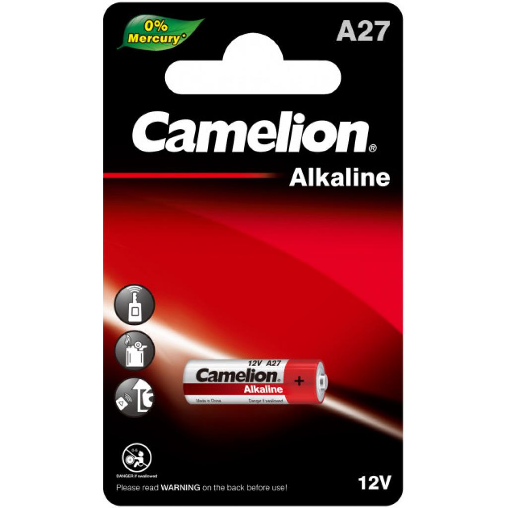 Батарейка Camelion A27 / LR27 Alkaline * 1 (A27-BP1) - зображення 1