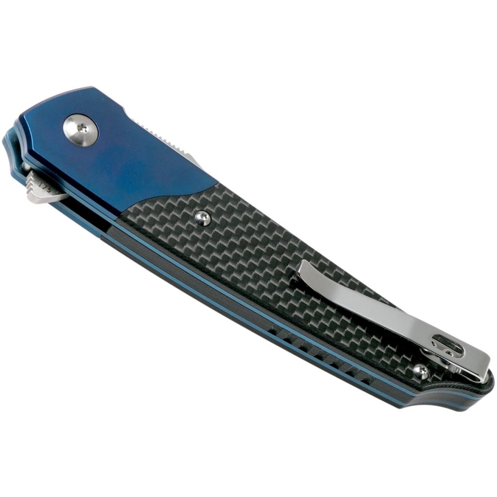 Ніж Amare Knives Pocket Peak Folder Blue (201801) - зображення 7