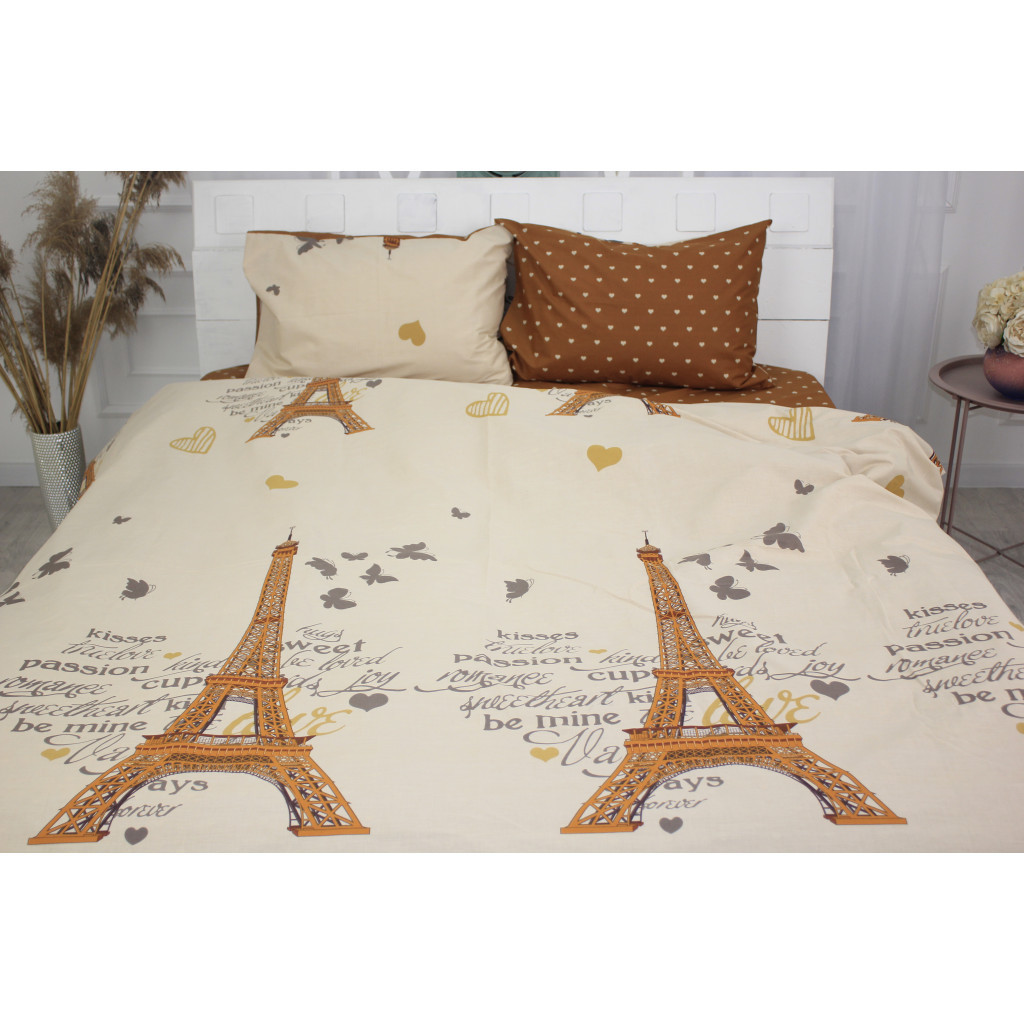 Постільна білизна MirSon Бязь Ranforce Elite 17-0445 Be mine 200х220 (2200004677064) - зображення 1