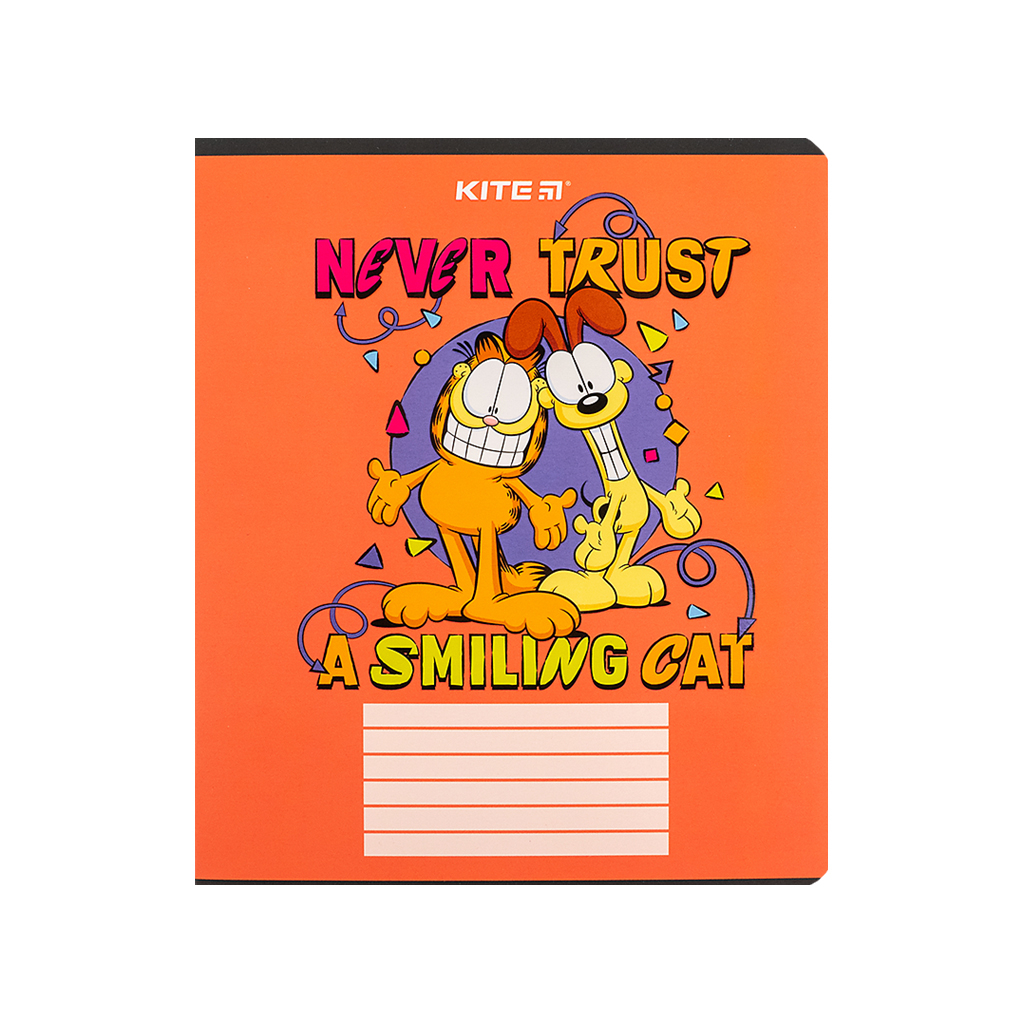 Зошит Kite Garfield, 18 аркушів, клітинка (GF24-236) - зображення 12