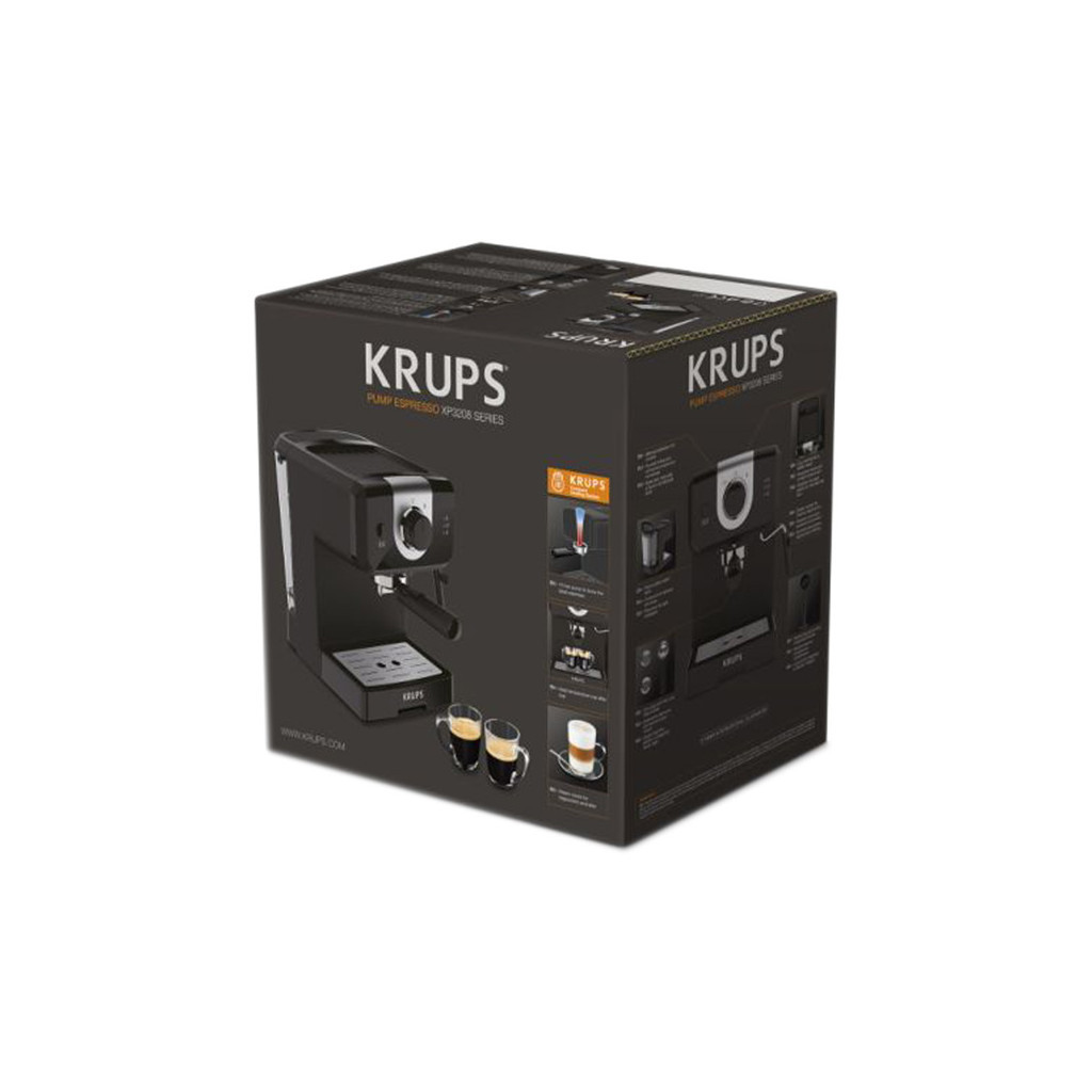 Ріжкова кавоварка еспресо Krups XP320830 - зображення 6