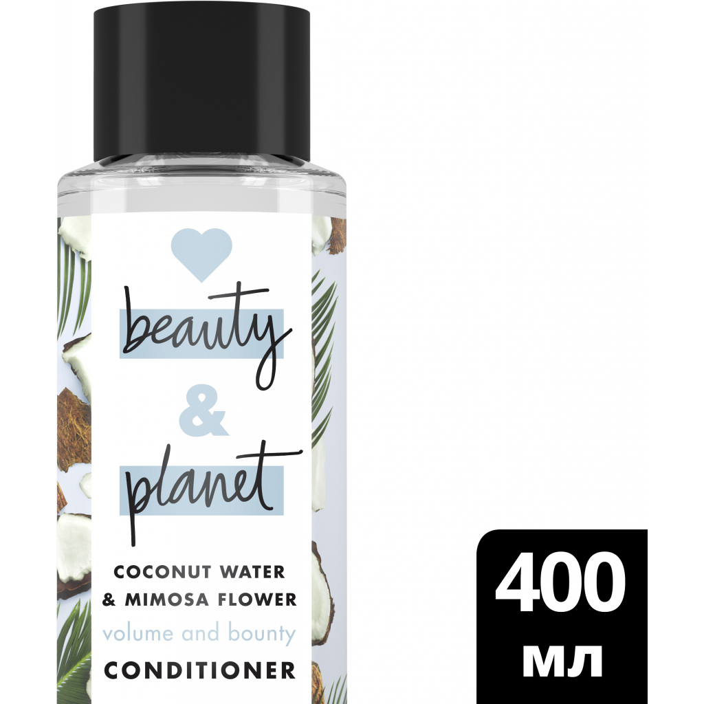 Кондиціонер для волосся Love Beauty&Planet Об'єм та щедрість 400 мл (8714100797433) - зображення 3