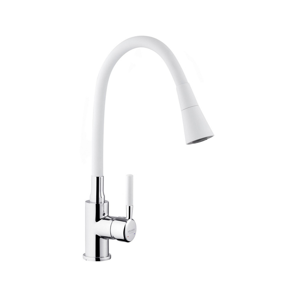 Змішувач Kroner Kuche-C132WHI - зображення 1