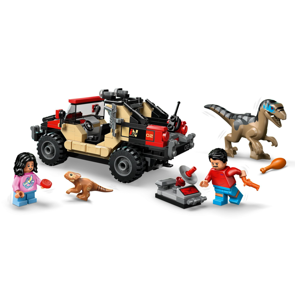 Конструктор LEGO Jurassic World Втеча по бездоріжжю від раптора (76972) - зображення 3