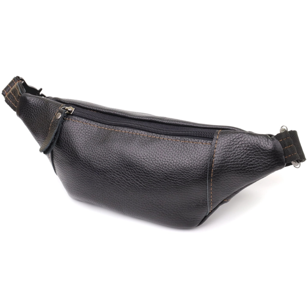 Сумка Shvigel З натуральної шкіри Чорна (23127) - зображення 2