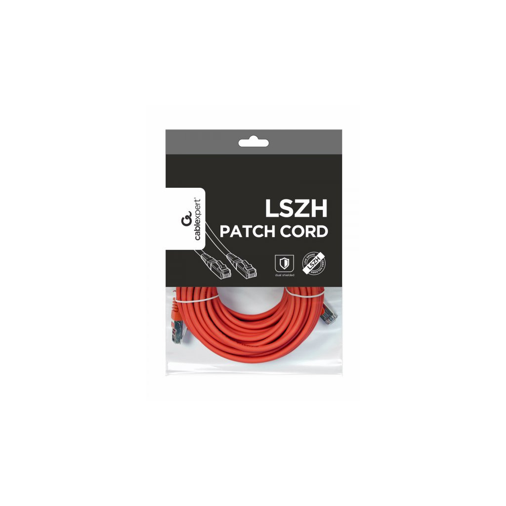 Патч-корд Cablexpert 30м S/FTP Cat 6A CU LSZH red (PP6A-LSZHCU-R-30M) - зображення 2